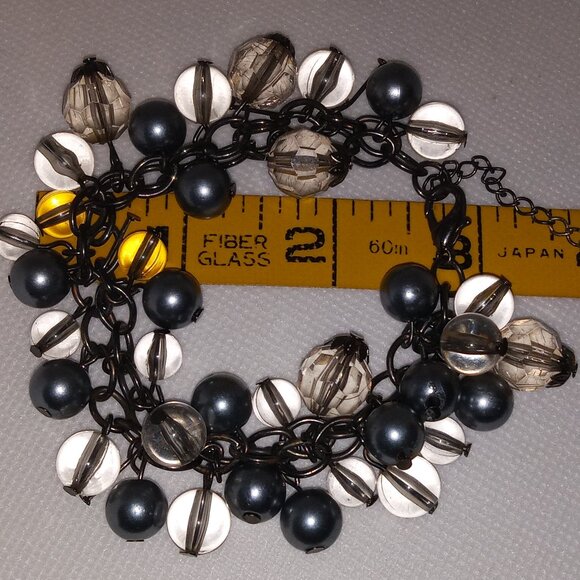 Retro Chunky Boho Beaded Bracelet - Picture 2 of 5